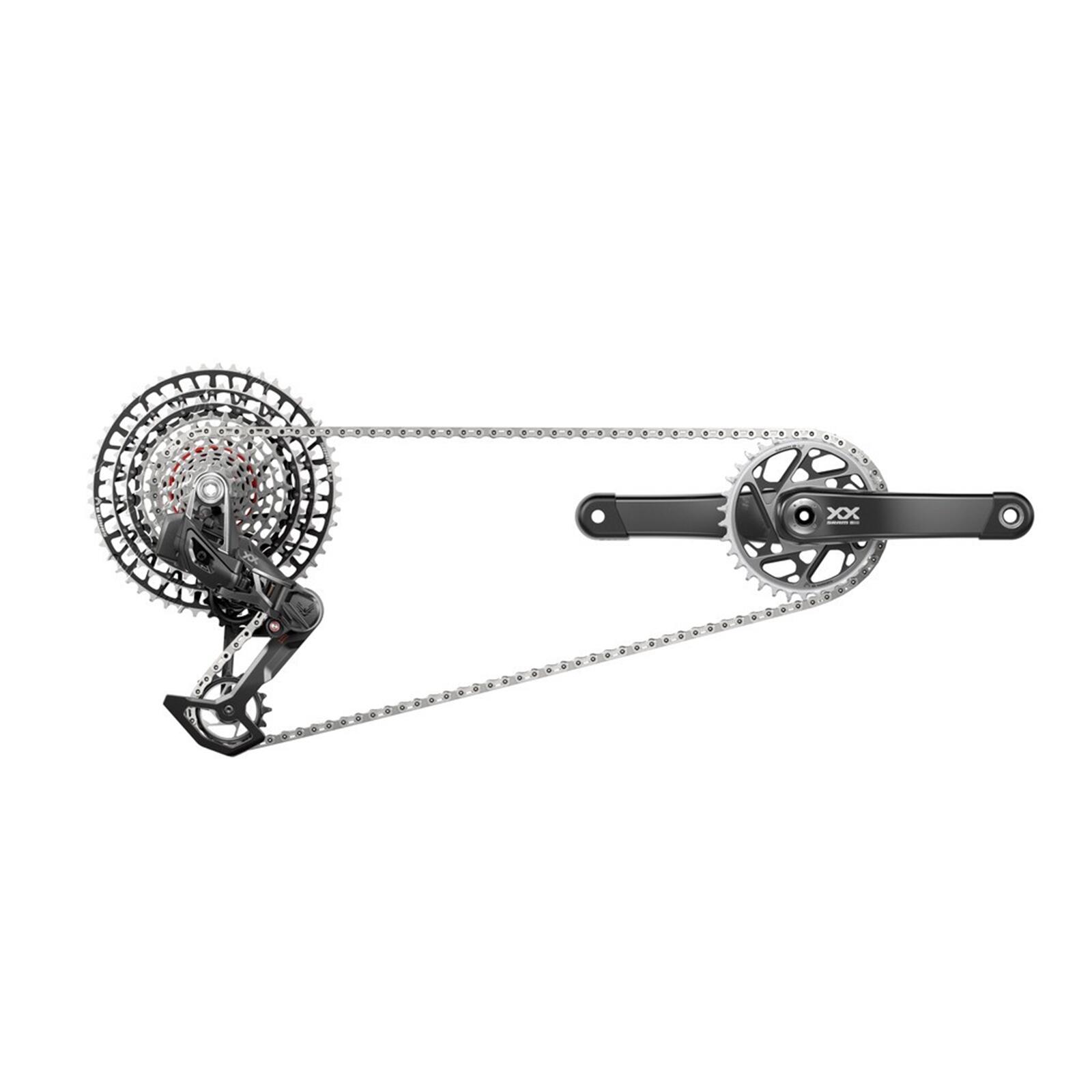 Kompletny pakiet rowerowy t-type axs clip-on Sram XX-SL Eagle Cl55 Dub 12V Q168