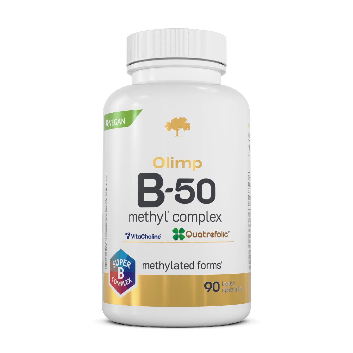 Olimp B-50 Methyl# Complex - 90 kapsułek