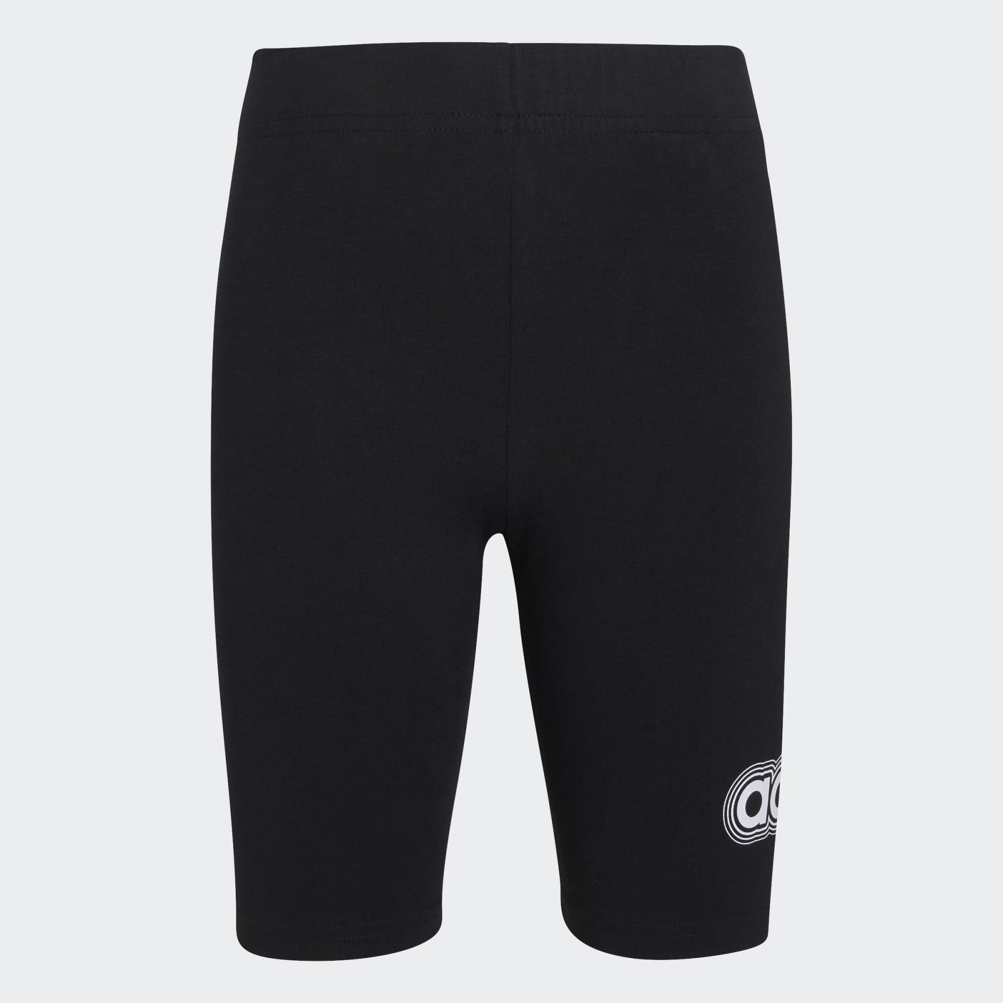 Legginsy dziecięce ADIDAS krótkie