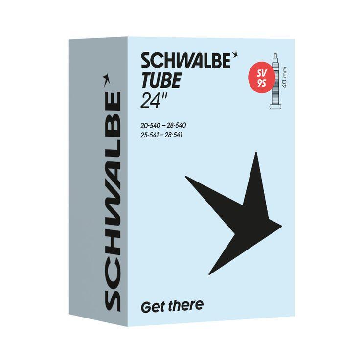 SCHWALBE dętka SV9S 24 20/28-540/541 wentyl francuski 40 mm