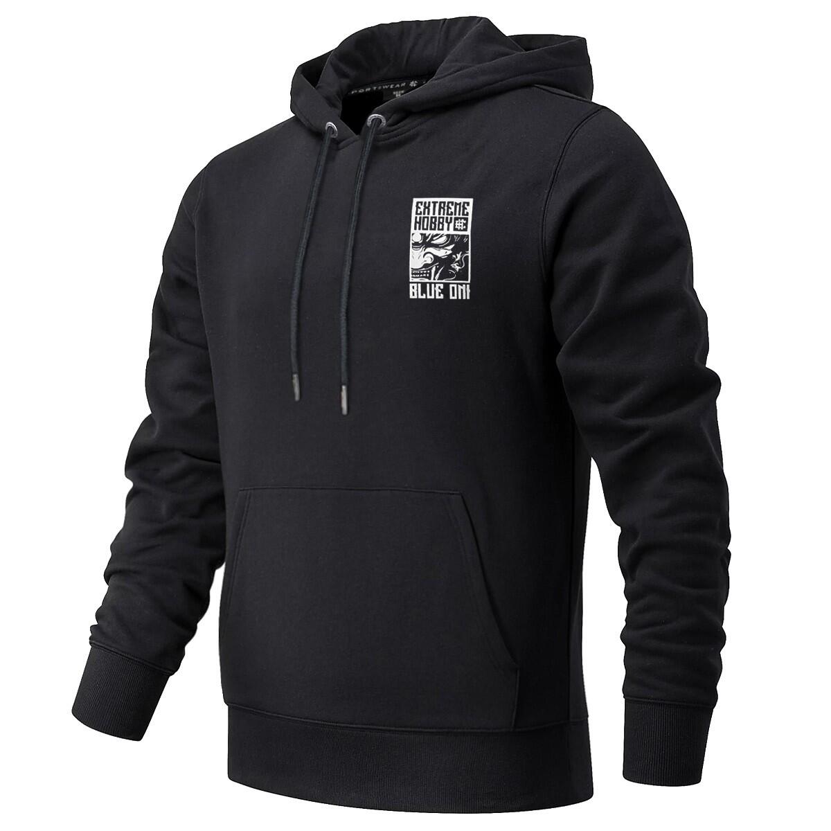 Bluza męska z kapturem EXTREME HOBBY BLUE ONI