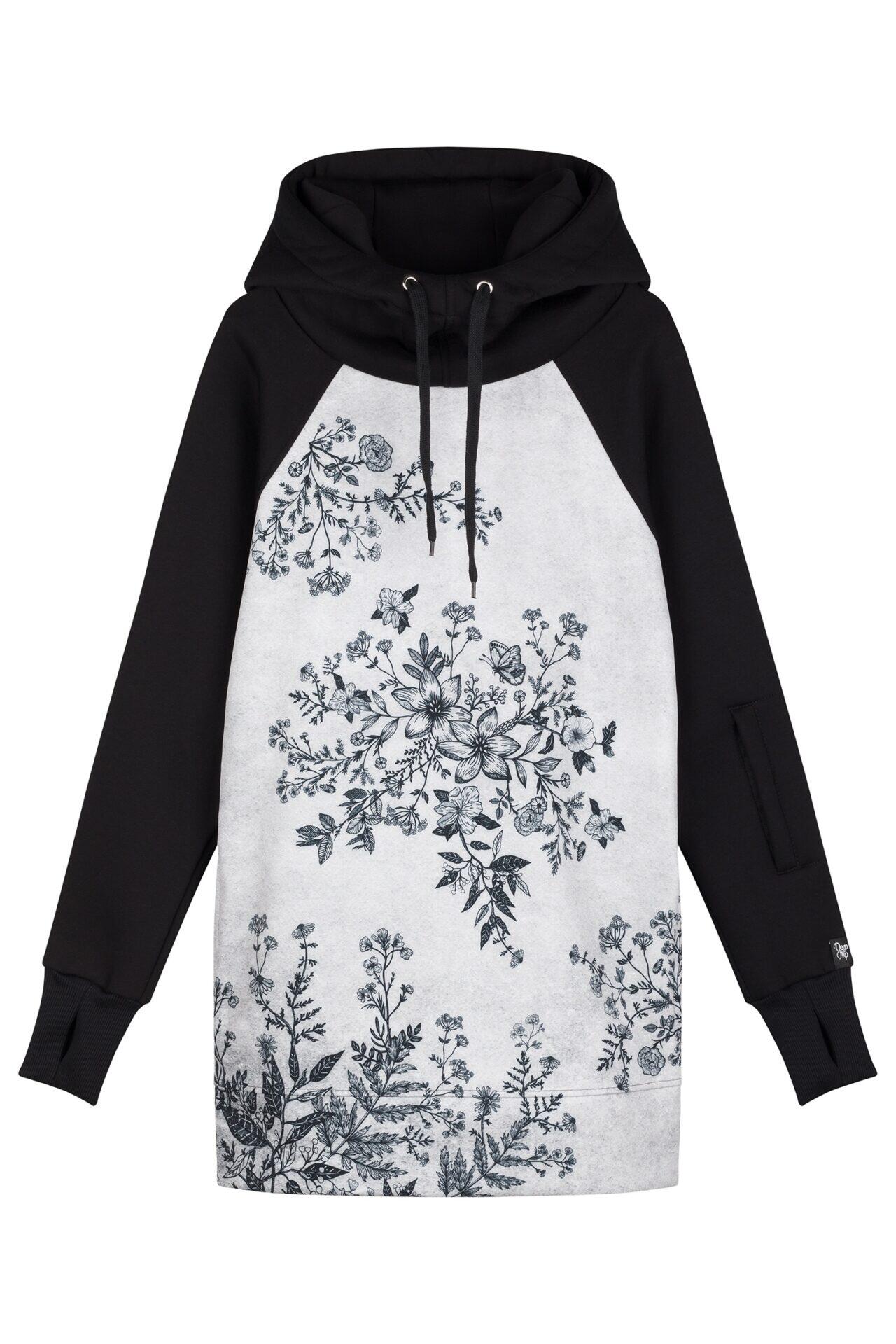Bluza outdoorowa z kapturem damska DEEP TRIP Anabelle softshell
