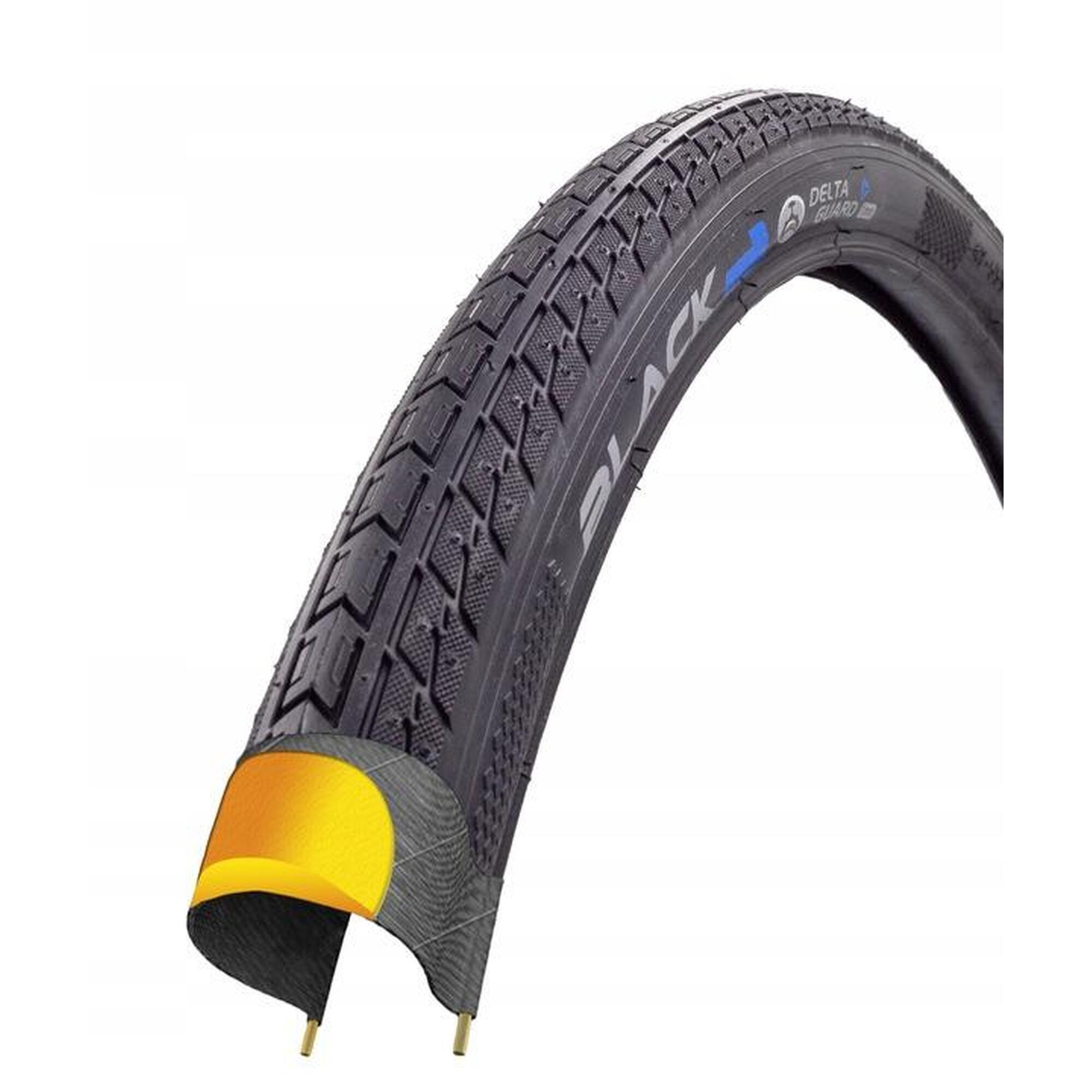 Opona Black1 26x1 75 47-559 Toro 1mm wkładka antyprzebiciowa