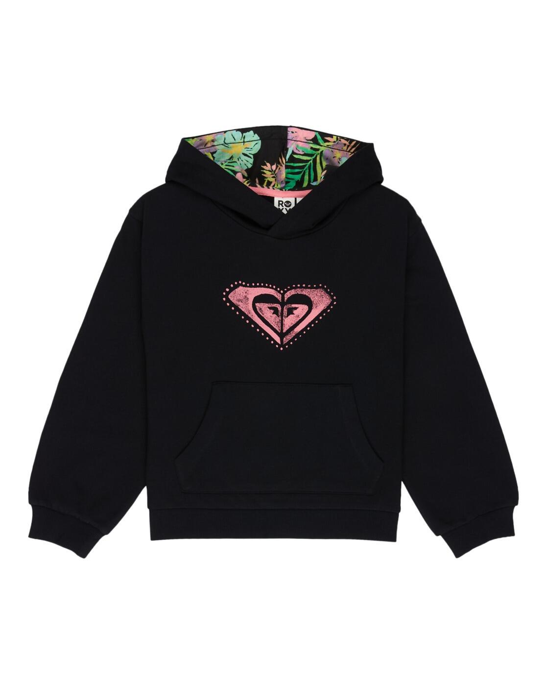 Bluza z kapturem dla Dziewczynki HOPE YOU TRUST 2 Czarny
