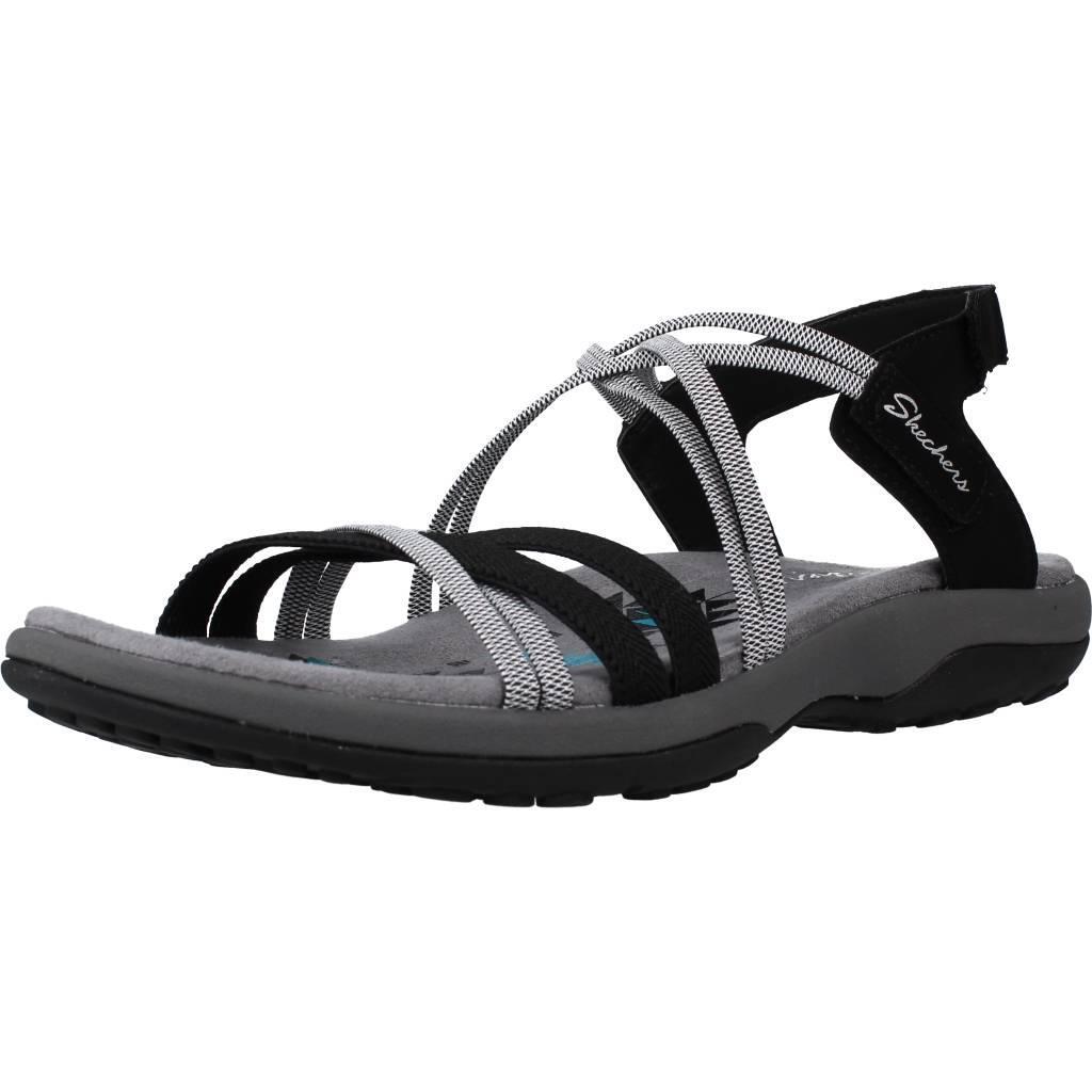 Sandały SKECHERS REGGAE SLIM-TAKES TWO Czarny