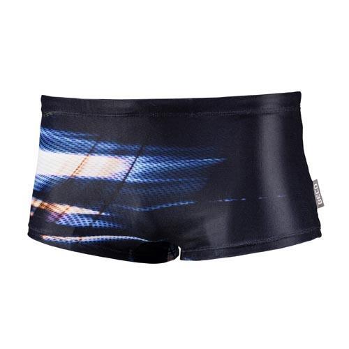 Beco Competition Swim Boxers czarno-pomarańczowo-niebieskie