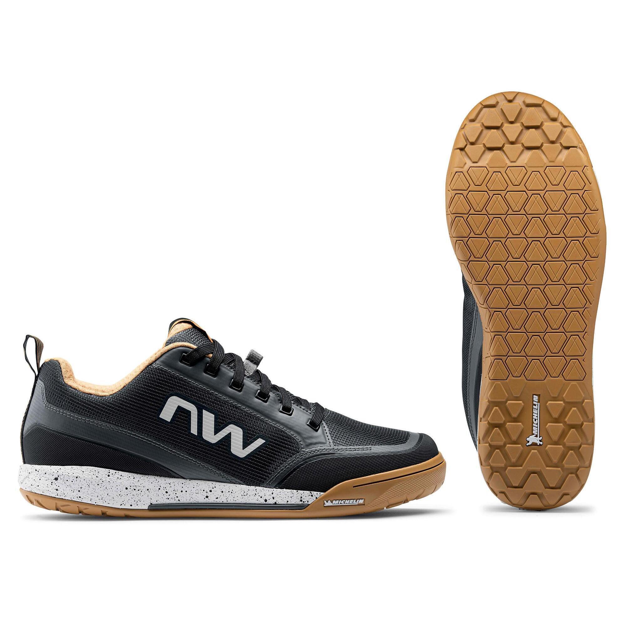Buty rowerowe MTB enduro NORTHWAVE Clan 2 ciemny szary