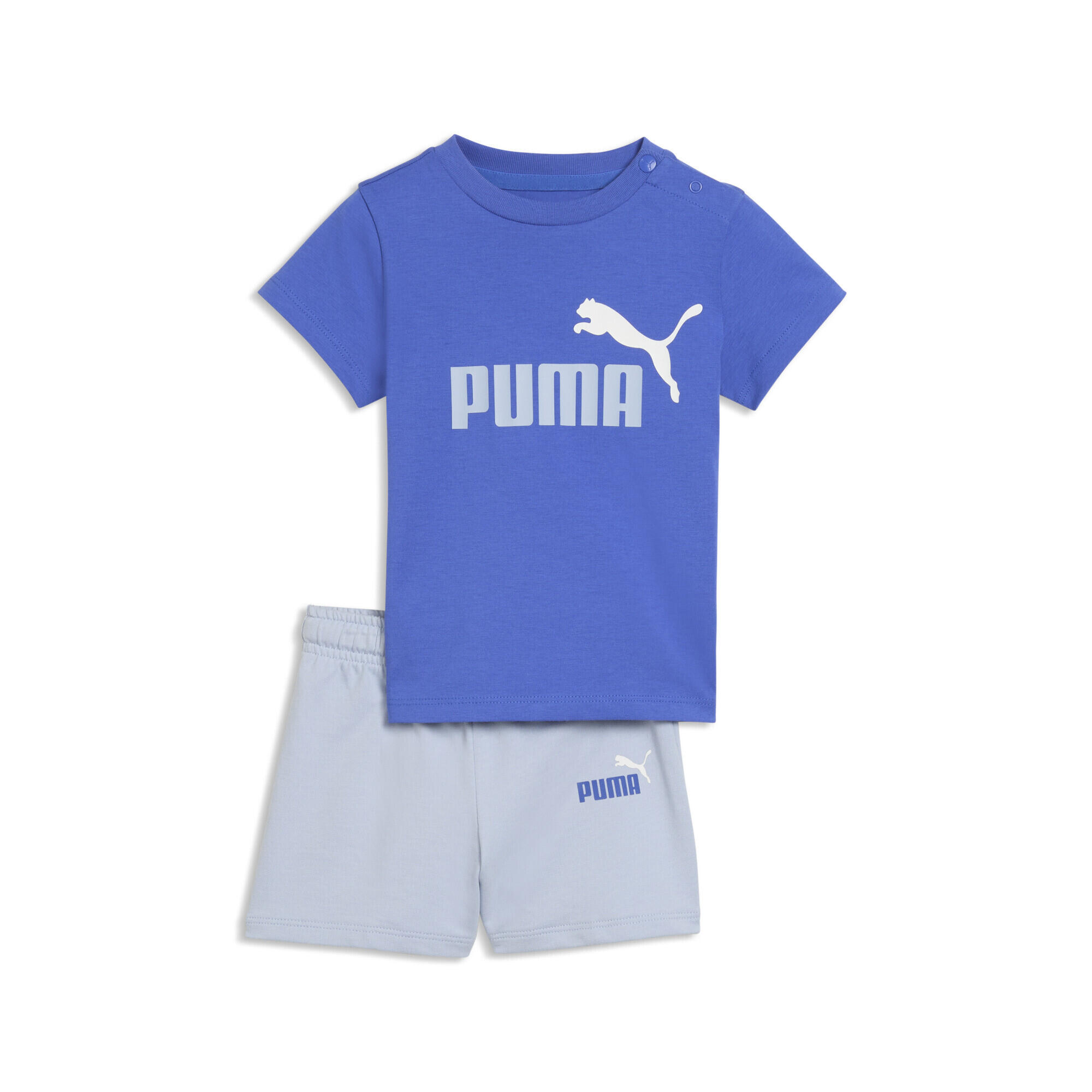 Zestaw dla małych dzieci Minicats Essentials z koszulką i szortami PUMA