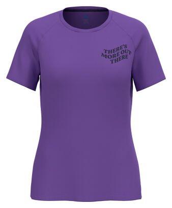 Koszulka damska Odlo ESSENTIAL PRINT T-shirt crew neck s/s
