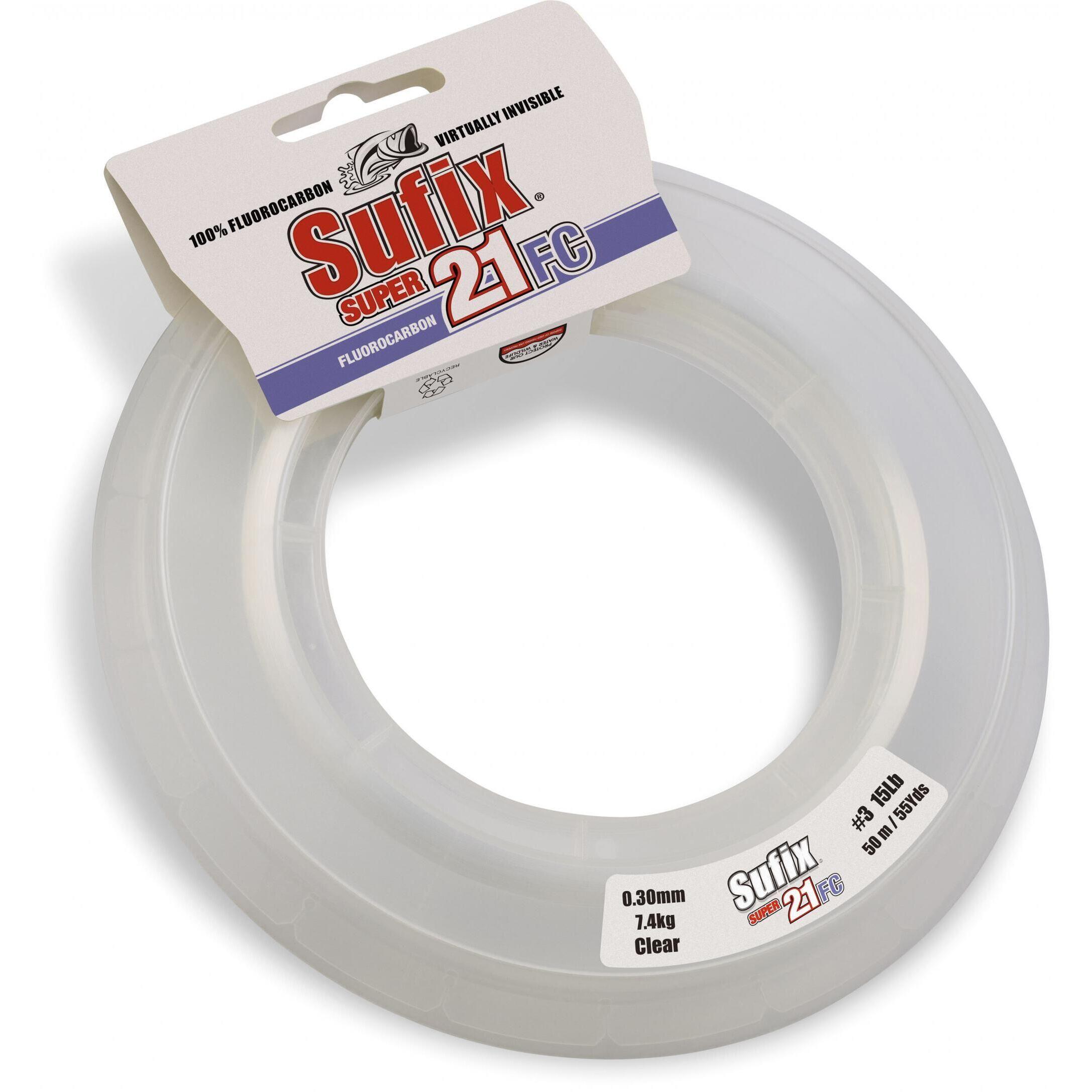 Fluorocarbon Sufix Super 21 Fc Clear 50 Sock