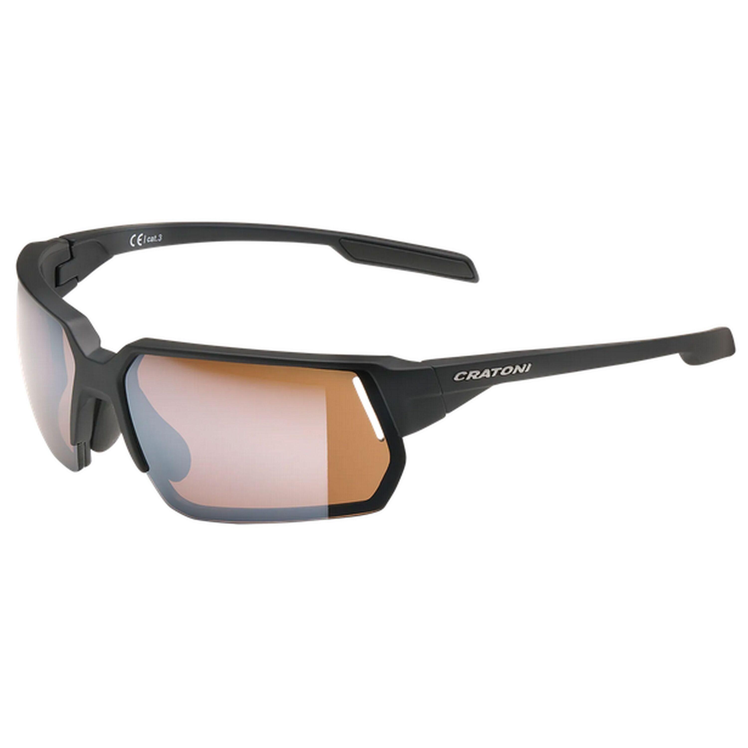 Kolarskie okulary przeciwsłoneczne C-Lite Colour+ Sport  czarne