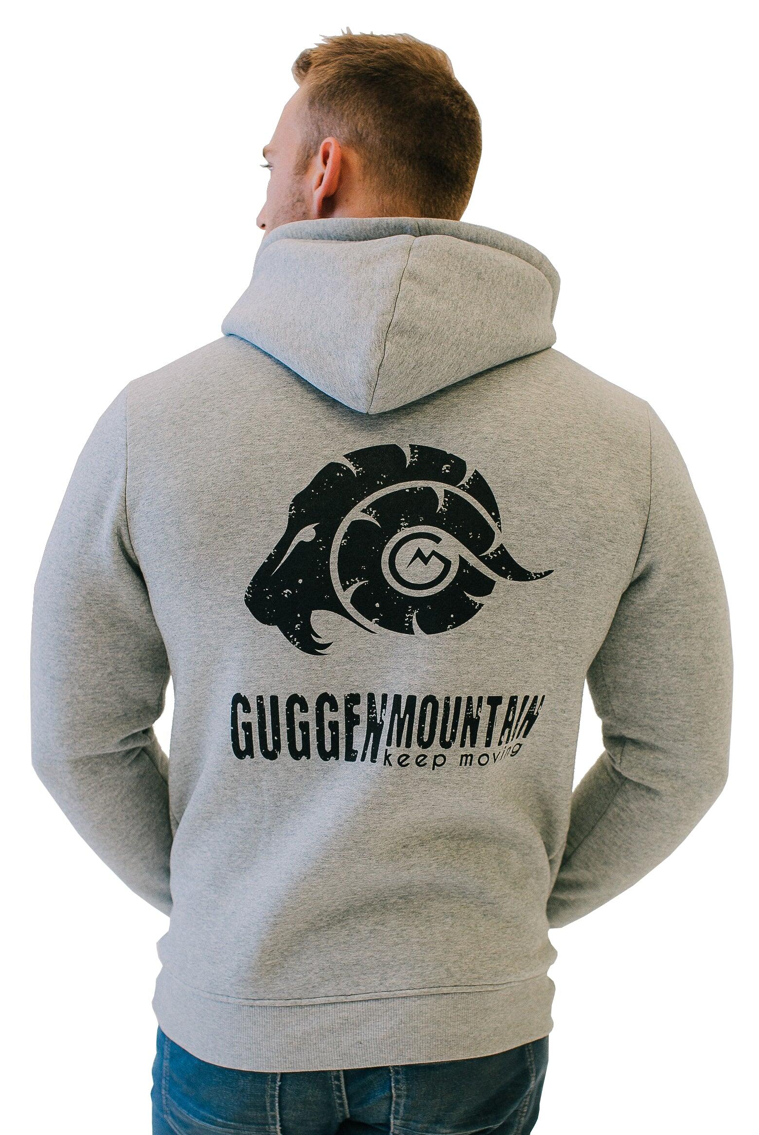 Męska bluza polarowa z kapturem i długim rękawem Outdoor