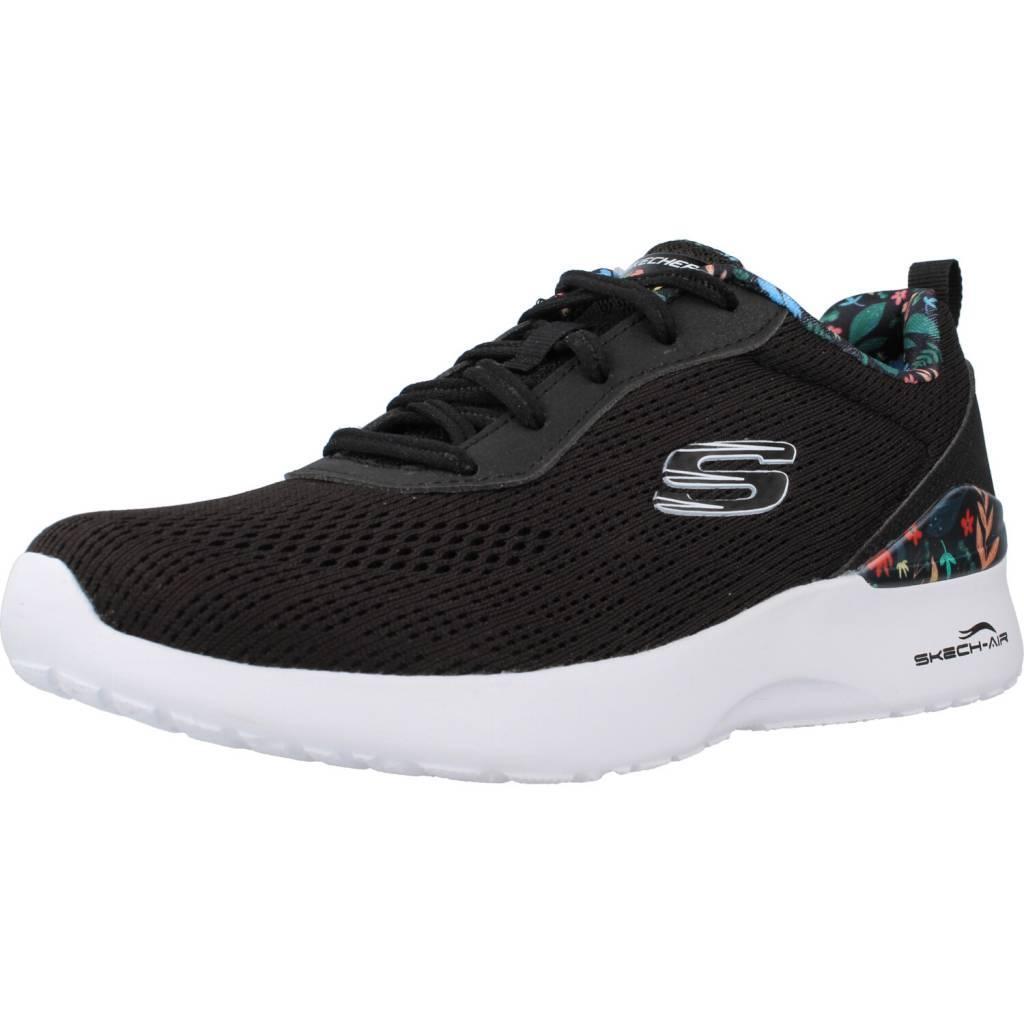 Kapcie SKECHERS SKECH-AIR DYNAMIGHT PRINTED Czarny