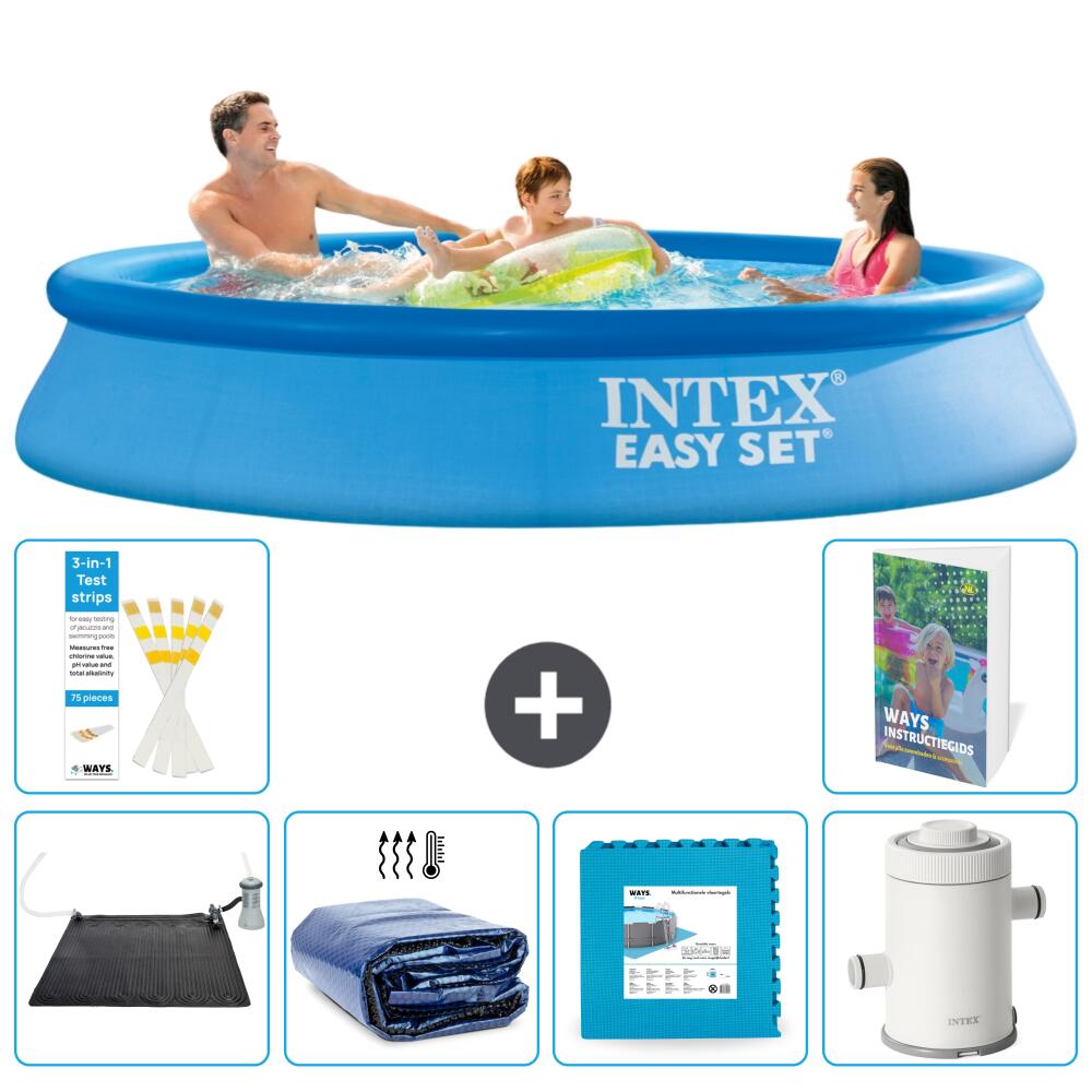 INTEX Basen Easy Set Okrągły - 305x61 cm - 7-częściowy S166