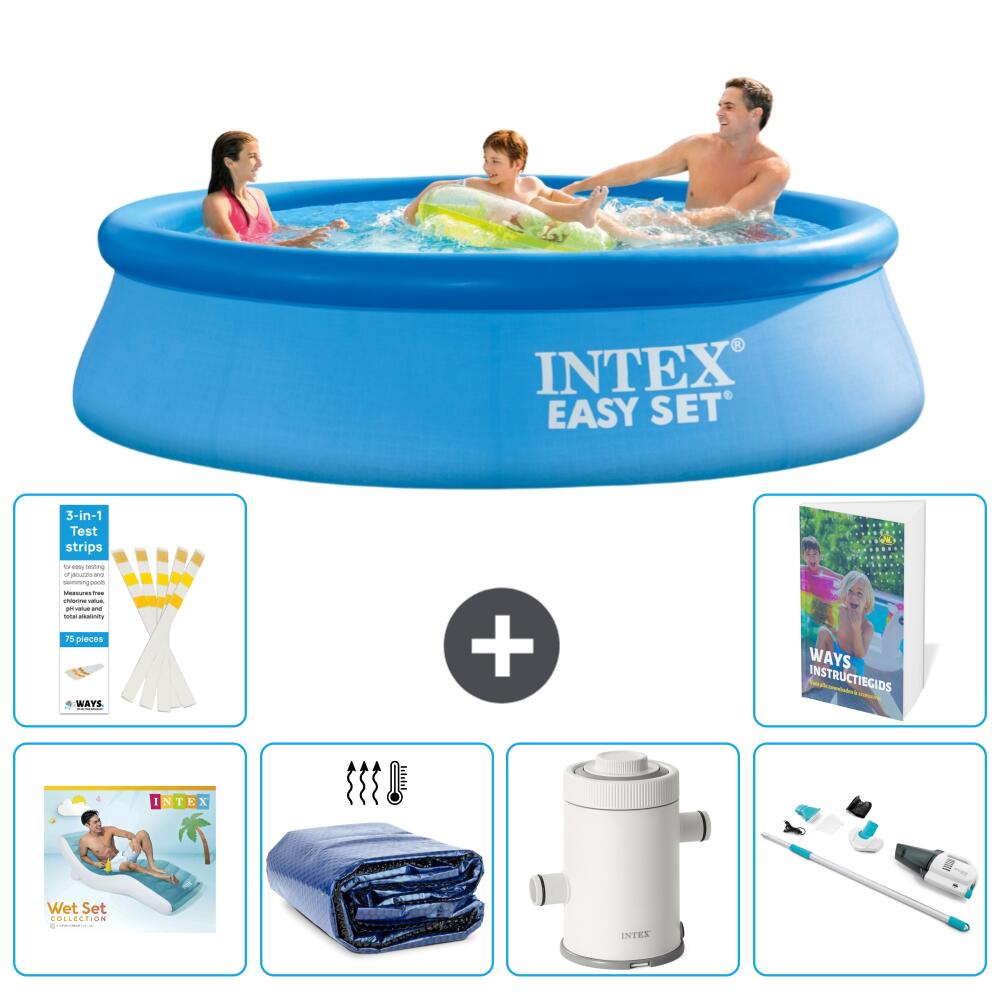 INTEX Basen Easy Set Okrągły - 305x76 cm - 7-częściowy S87