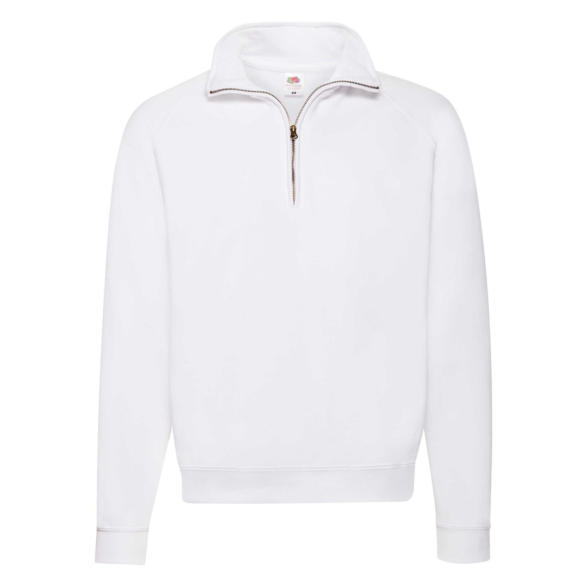 Bluza Fruit Of The Loom Classic zapinana na zamek dla dorosłych Blanco