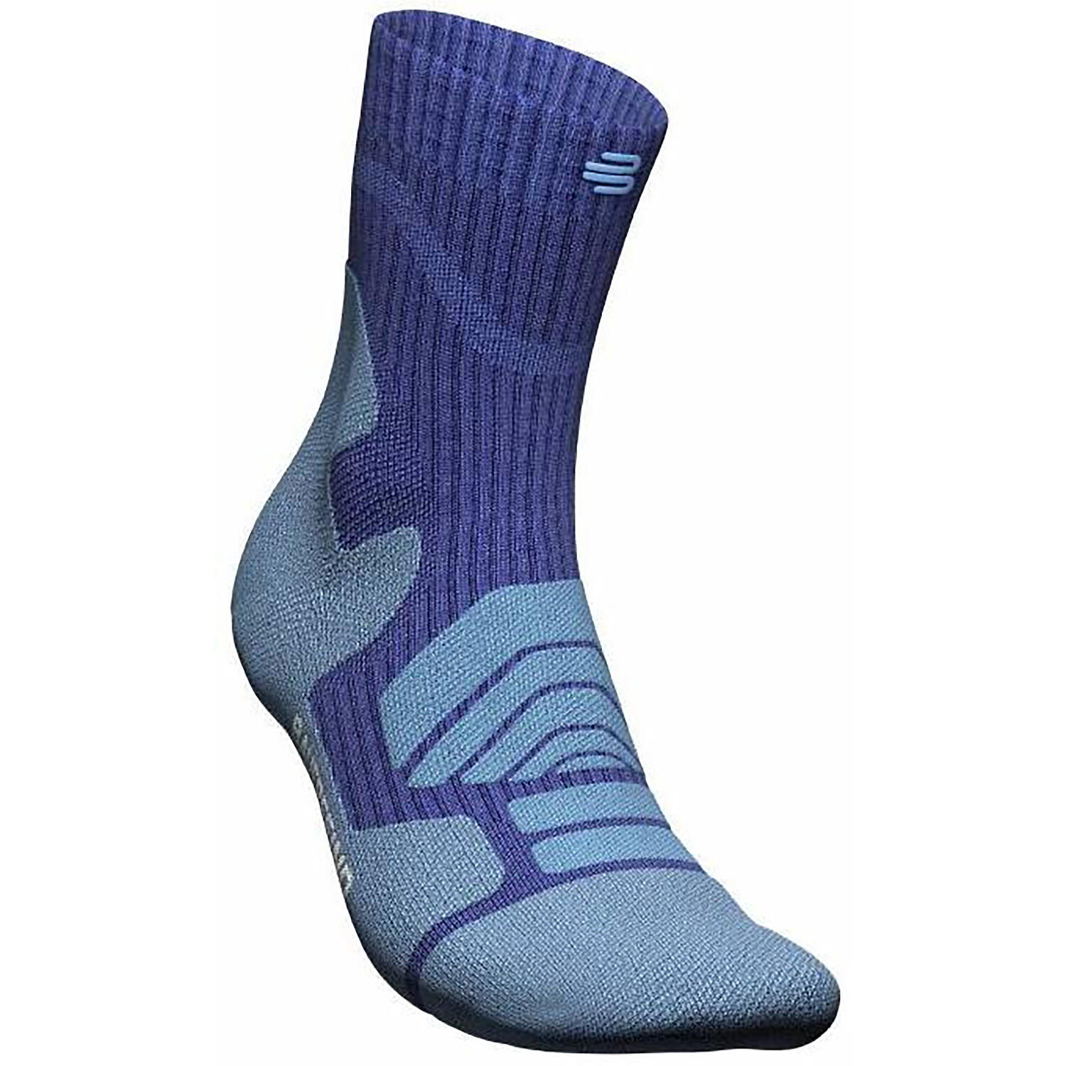 Skarpetki średniej wysokości z wełny merino Bauerfeind Outdoor Merino