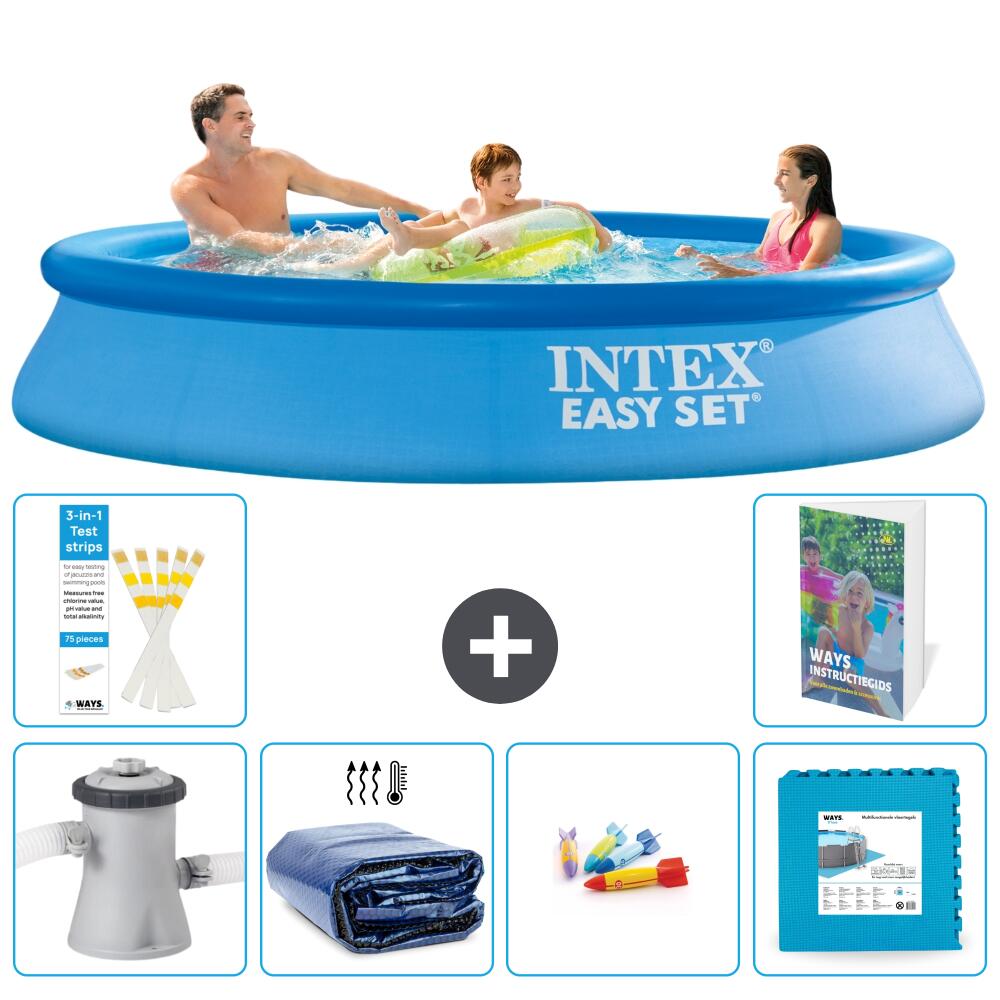 INTEX Basen Easy Set Okrągły - 305x61 cm - 7-częściowy S229