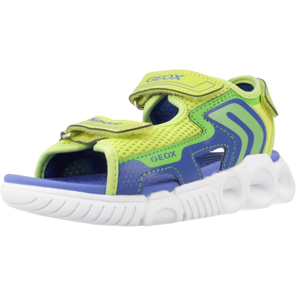 Sandały GEOX J SANDAL WROOM BOY Żółty