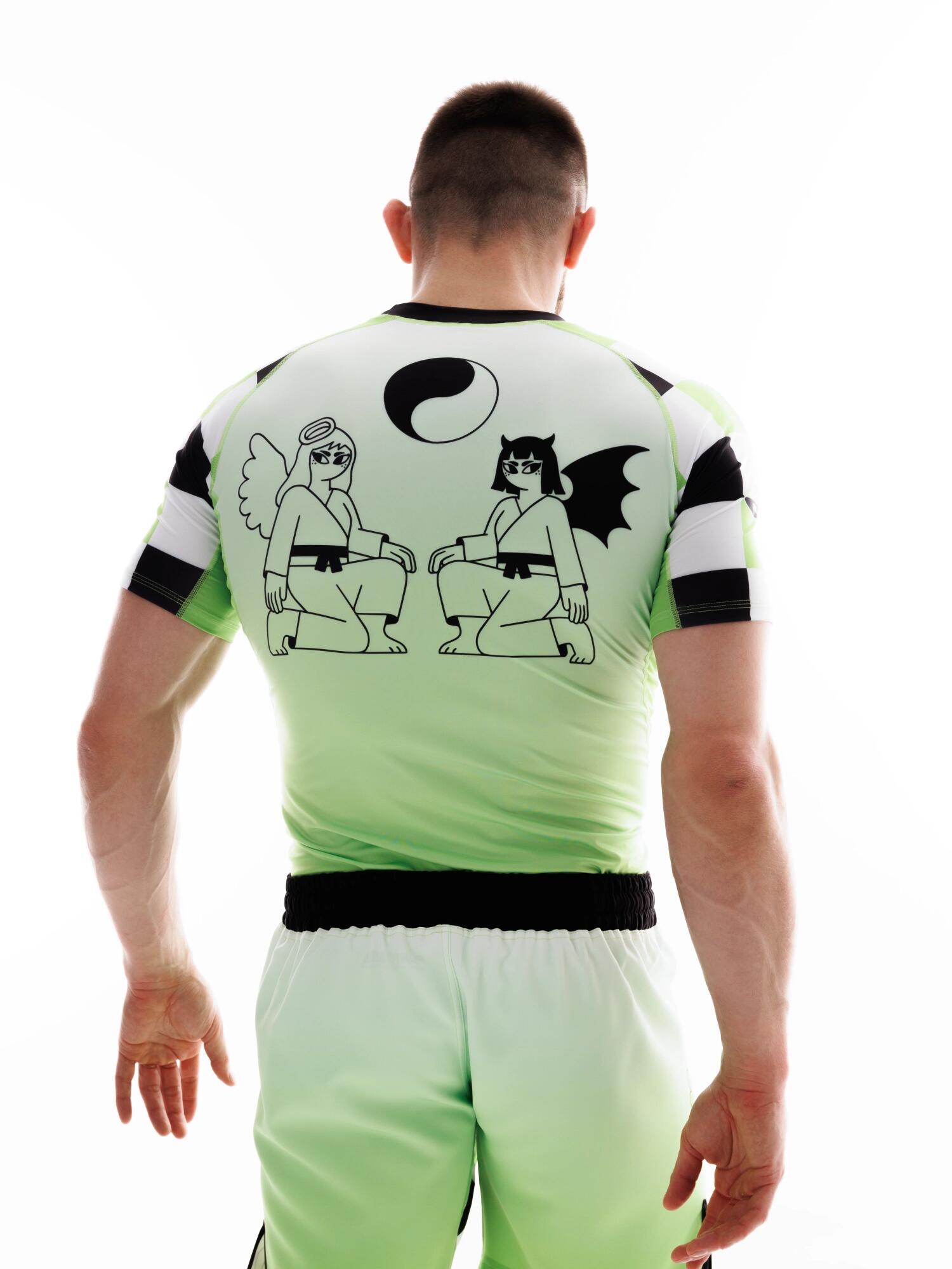 MANTO rashguard TWO SIDES zielony