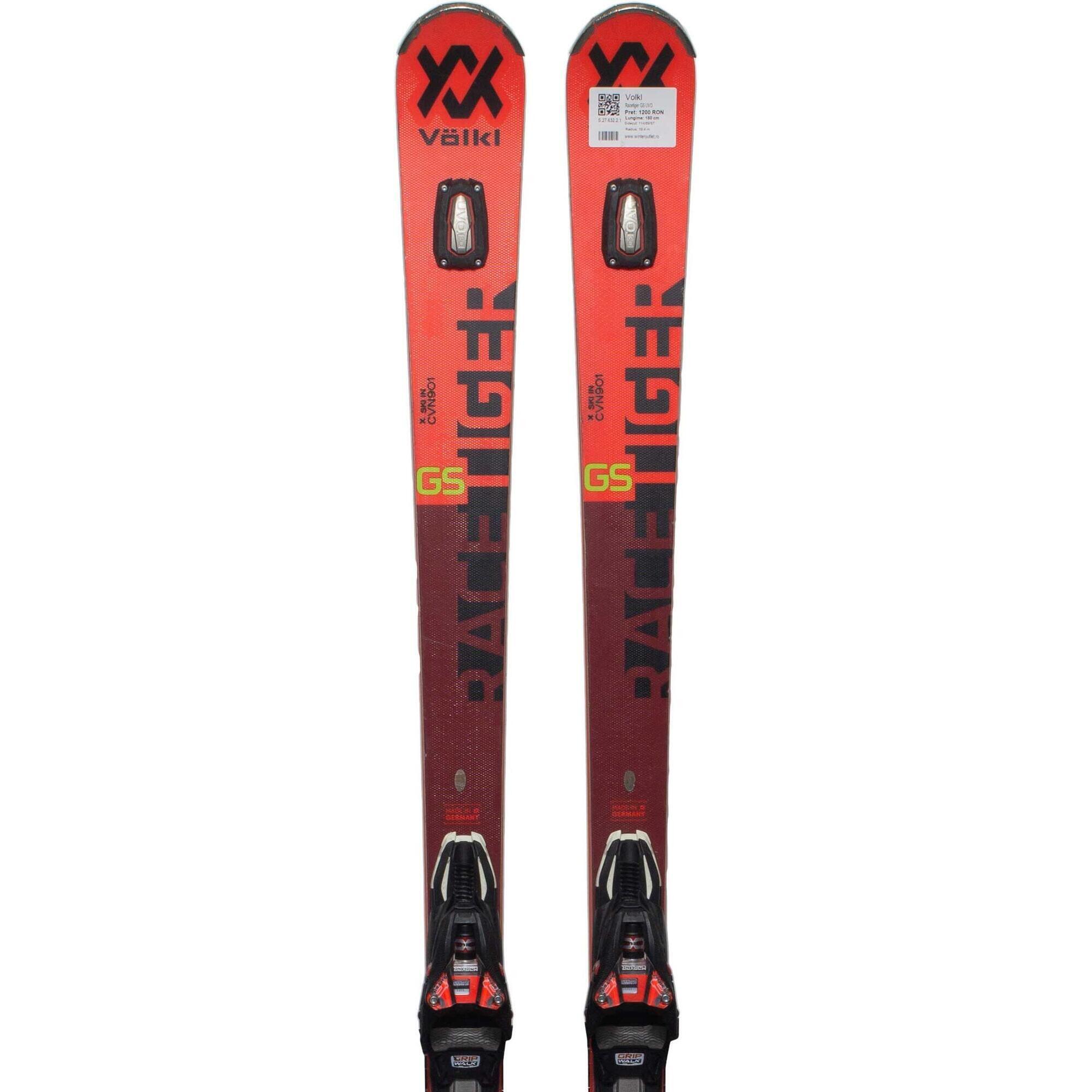 Second Life- Narty VOLKL Racetiger GS UVO 175 cm- Stan bardzo dobry