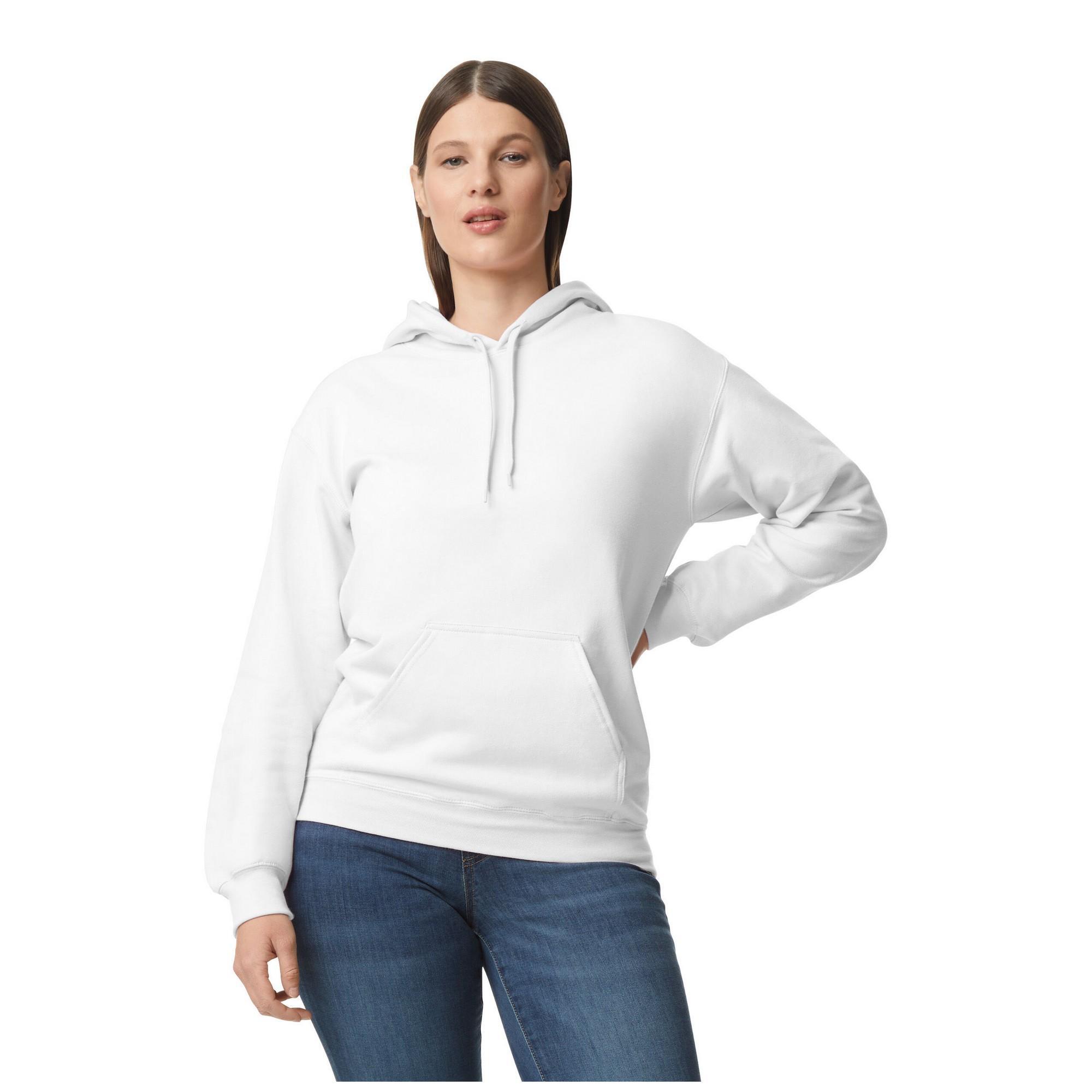 Bluza Z Kapturem Dla Dorosłych Unisex Softstyle Plain Fleece Midweight
