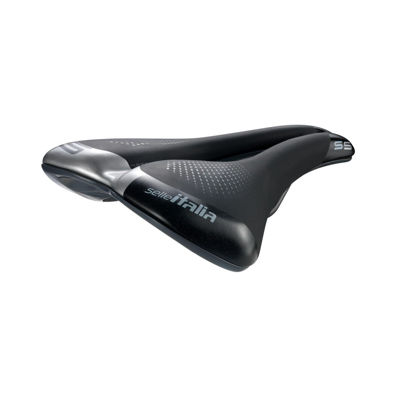 Siodełko MAX S 5 Superflow FeC Alloy czarne