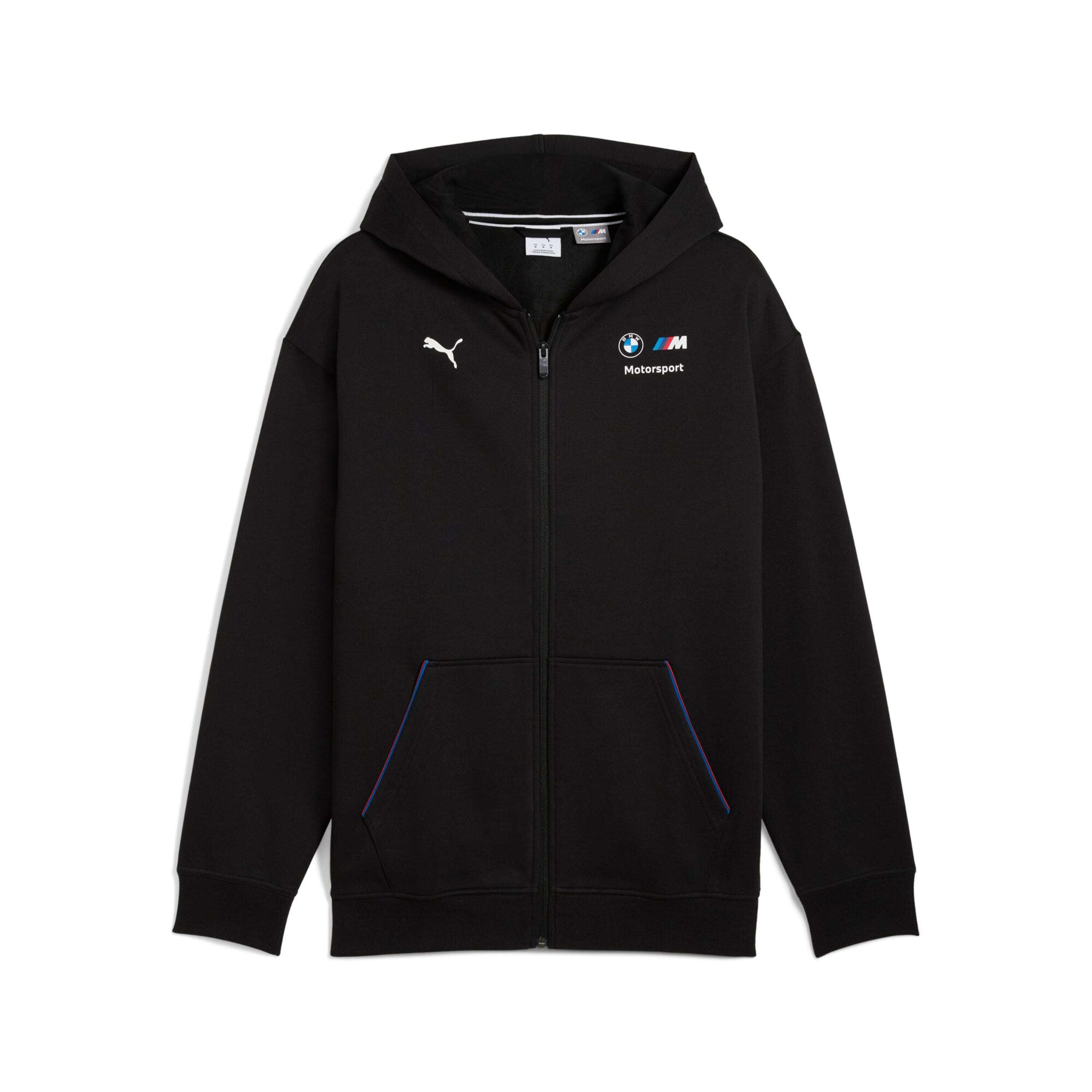 Bluza z kapturem z pełnym zamkiem błyskawicznym Puma BMW MMS ESS
