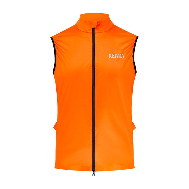 Męski Gilet Kolarski – Pomarańczowy