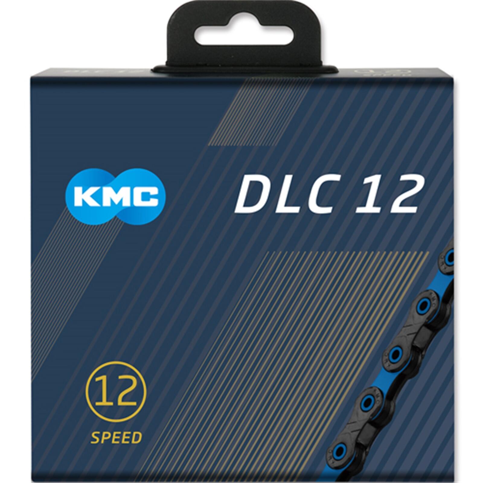 Łańcuch Rowerowy Dlc12 Czarny/Niebieski 126 Ogniw