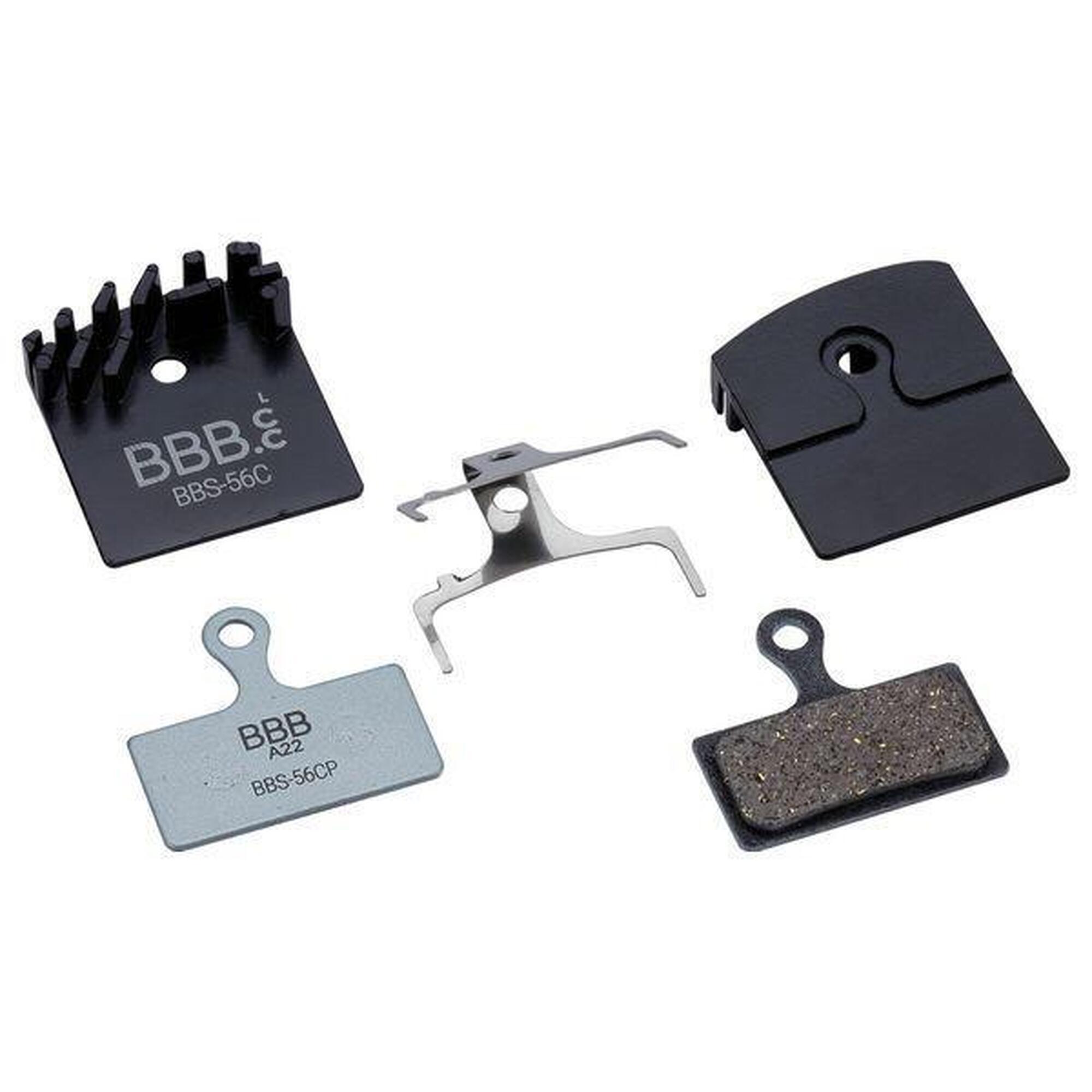 Klocki hamulcowe z radiatorem BBB Cycling Coolfin Comp. Shimano XTR 2012