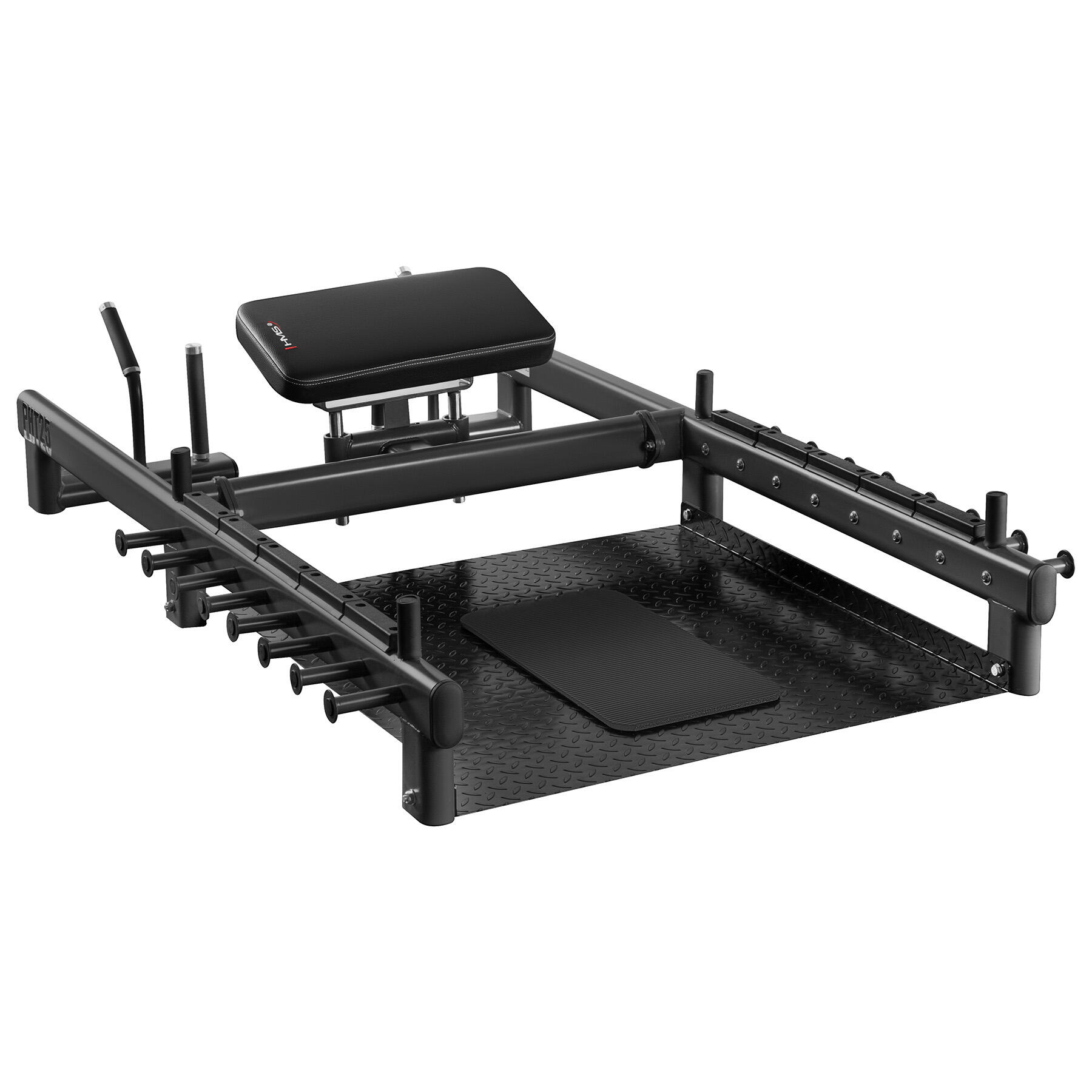 Platforma do ćwiczeń mięśni pośladków hip thrust i martwego ciągu PHT25 HMS