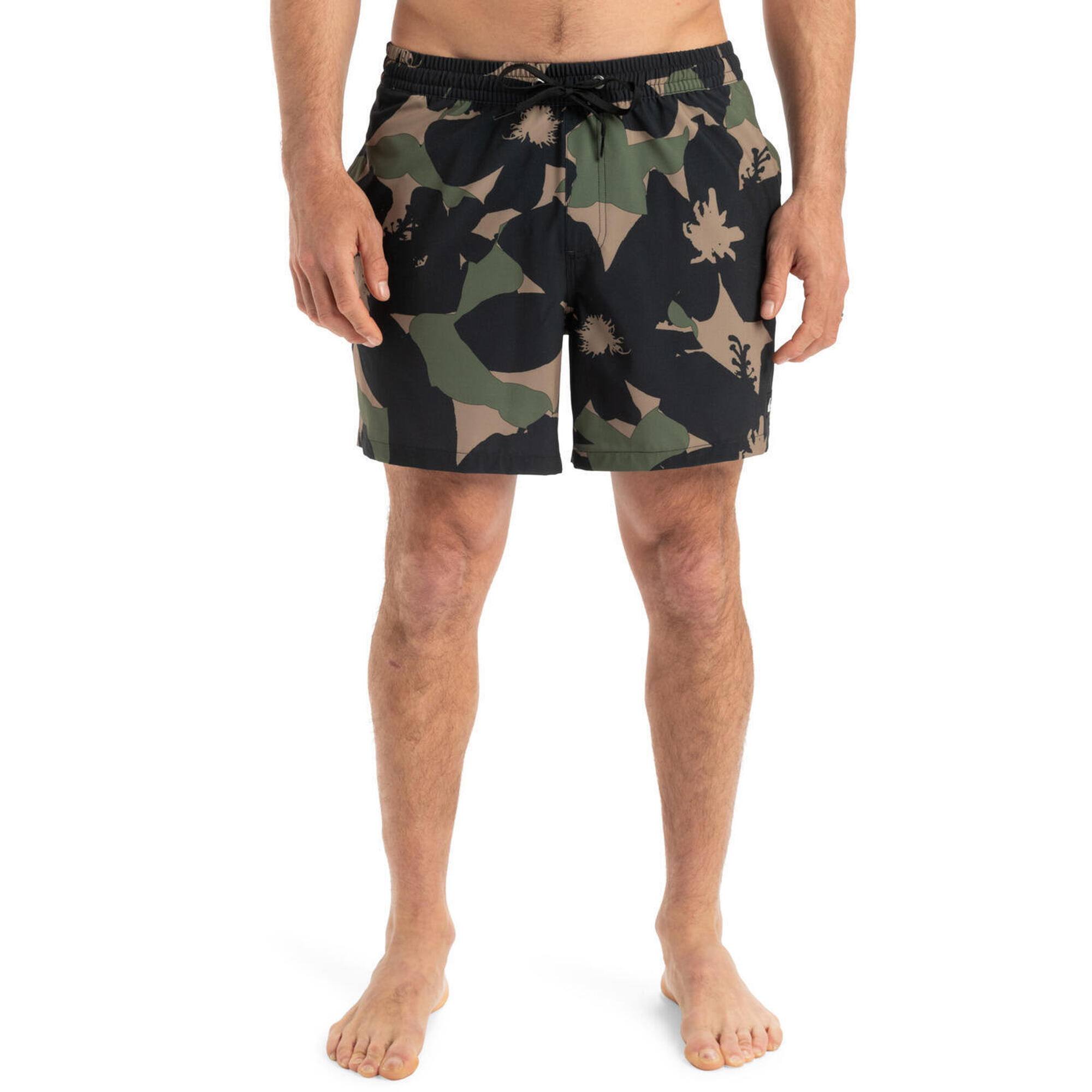 Szorty kąpielowe dla Mężczyzn SURFSILK STRAIGHT 16 Brązowy