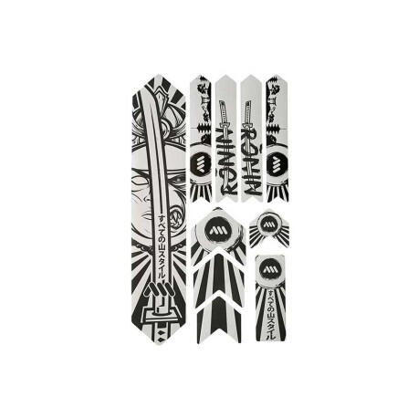 Zestaw ochronny ramy - EXTRA 10 sztuk - Ronin/Czarny