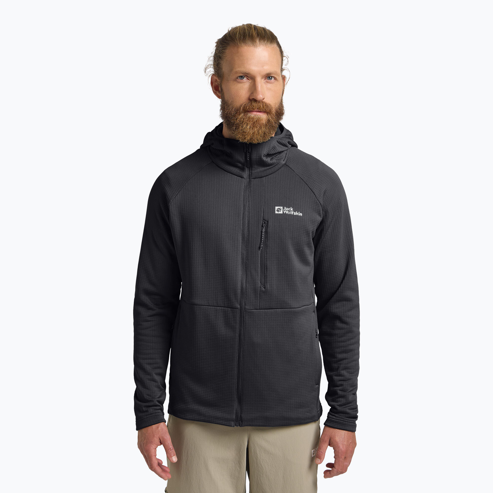Bluza polarowa męska Jack Wolfskin Kolbenberg Hooded Full Zip