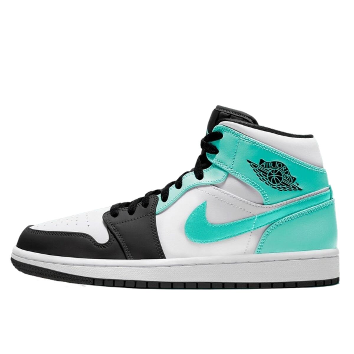 Buty do chodzenia dla dorosłych Air Jordan 1 Mid Igloo Island Green