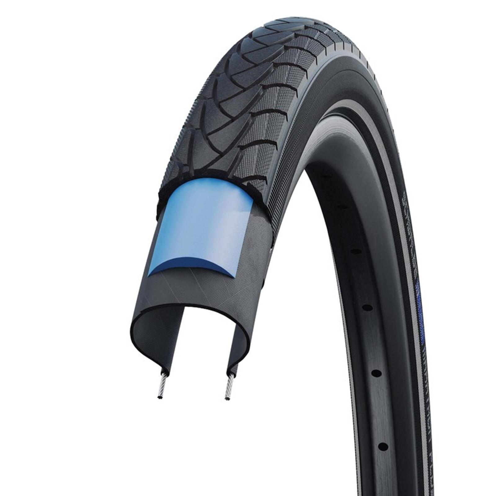 Marathon Plus - Wired - ADDIX - SmartGuard - 28x2.00 - Black + Reflex
