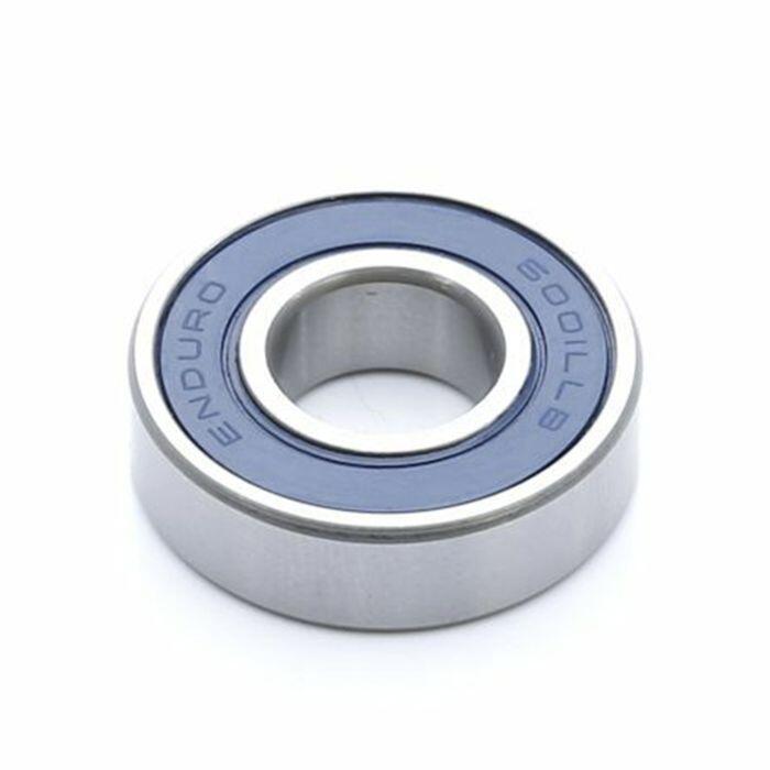 ENDURO BEARINGS 6001 2RS-8 łożysko promieniowe ABEC 3 12 x 28 x 12.7 mm