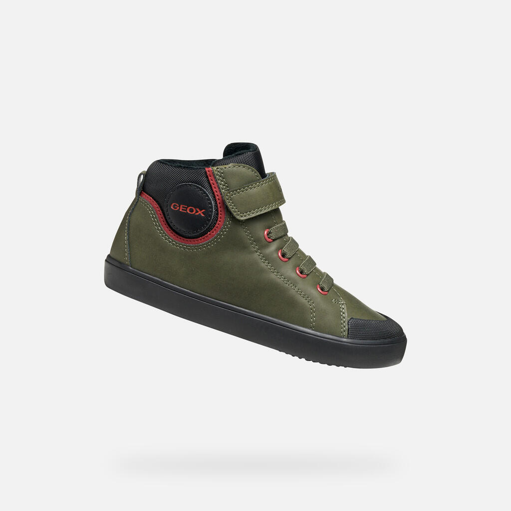 Buty GEOX J GISLI Zielony
