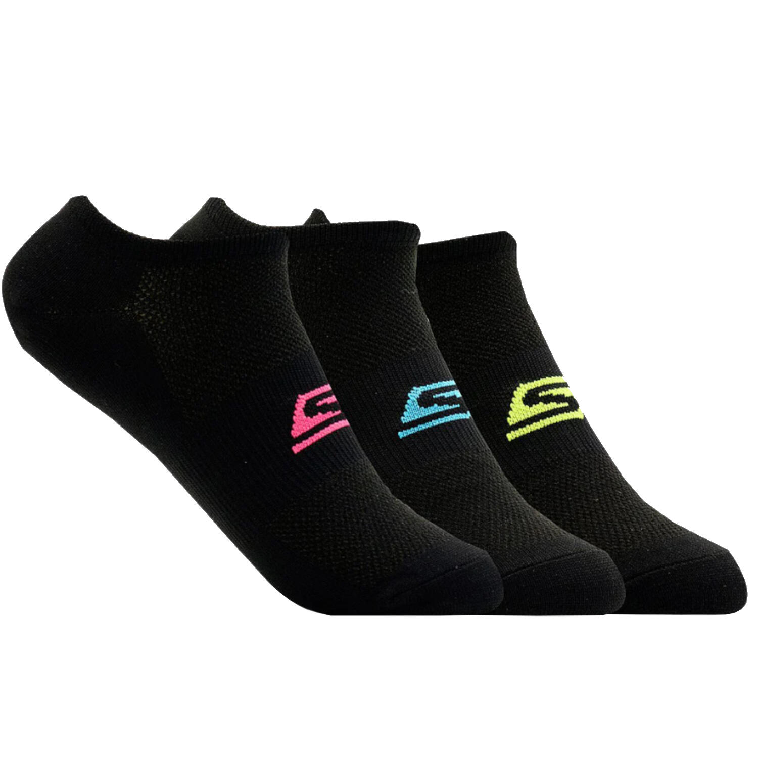 Skarpetki sportowe damskie 3pk Womens Microfiber Non Terry No Show