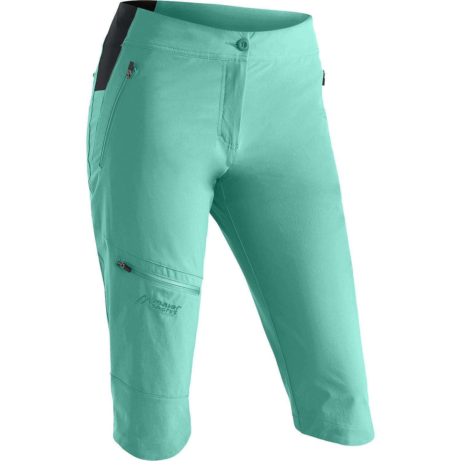 Damskie spodnie trekkingowe slim Maier Sports Capri Vario