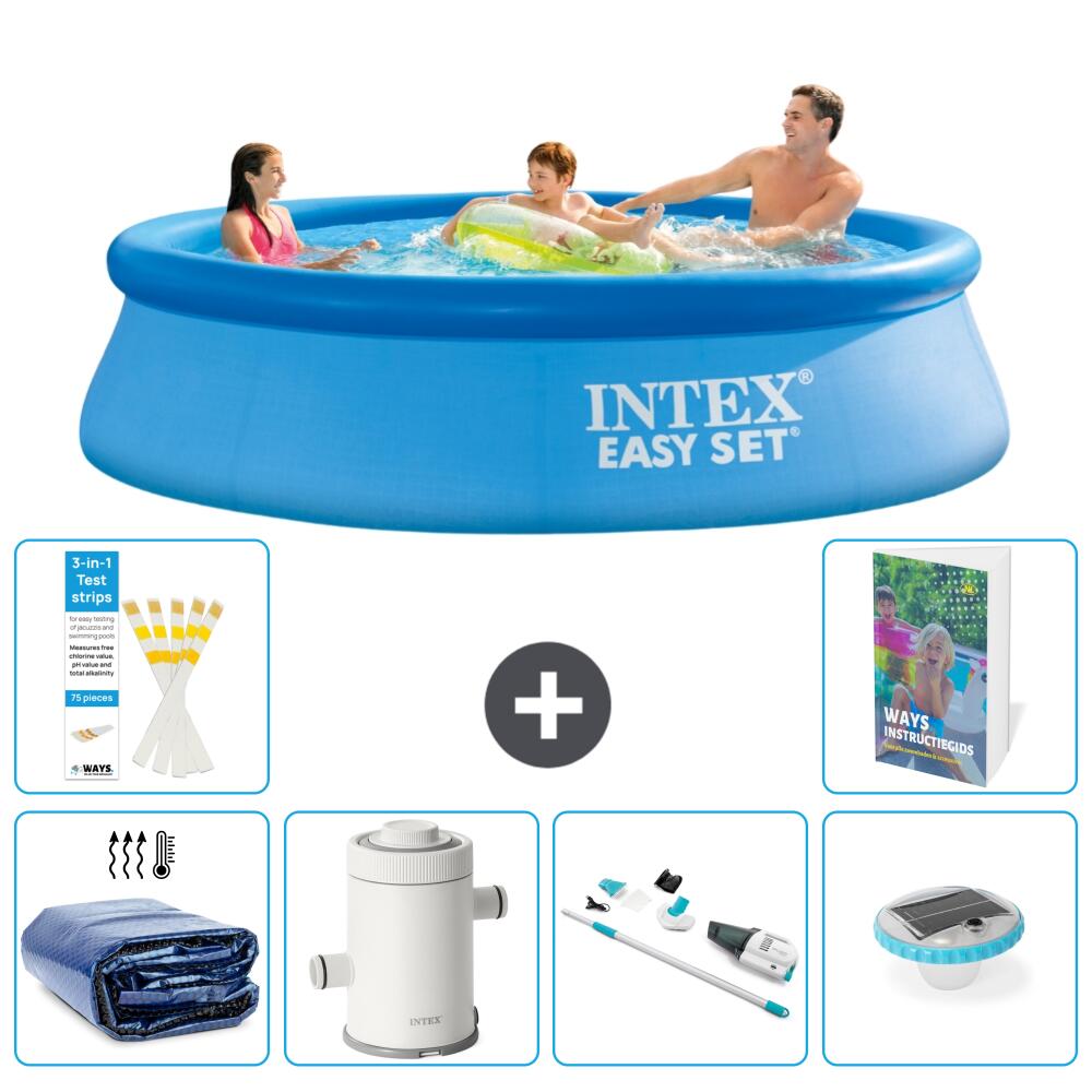 INTEX Basen Easy Set Okrągły - 305x76 cm - 7-częściowy S30