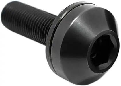 BMX Części TLC Metric Titanium BMX Śruba do piasty - 14mm - Czarny