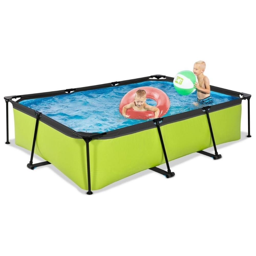 Basen z pompą filtrującą dla dzieci Exit Toys Lime 300 x 200 x 65 cm