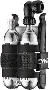 Lezyne Twin Drive Kit Lightgrey - kompaktowy zestaw CO2 i naprawczy do opon