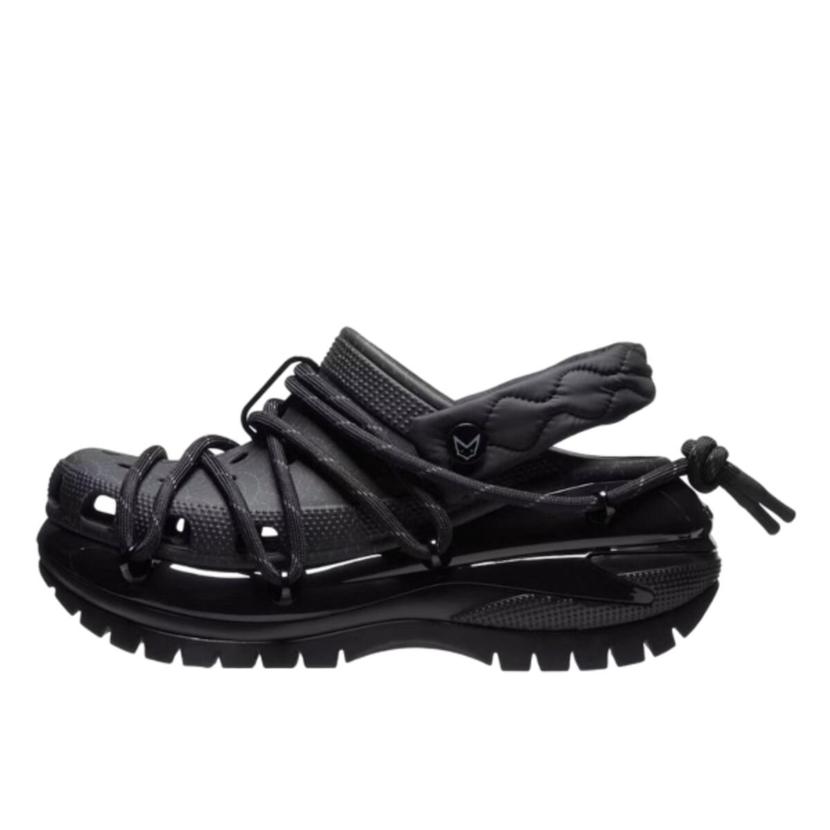 Crocs Classic Mega Crush Clog Rauw Alejandro Black