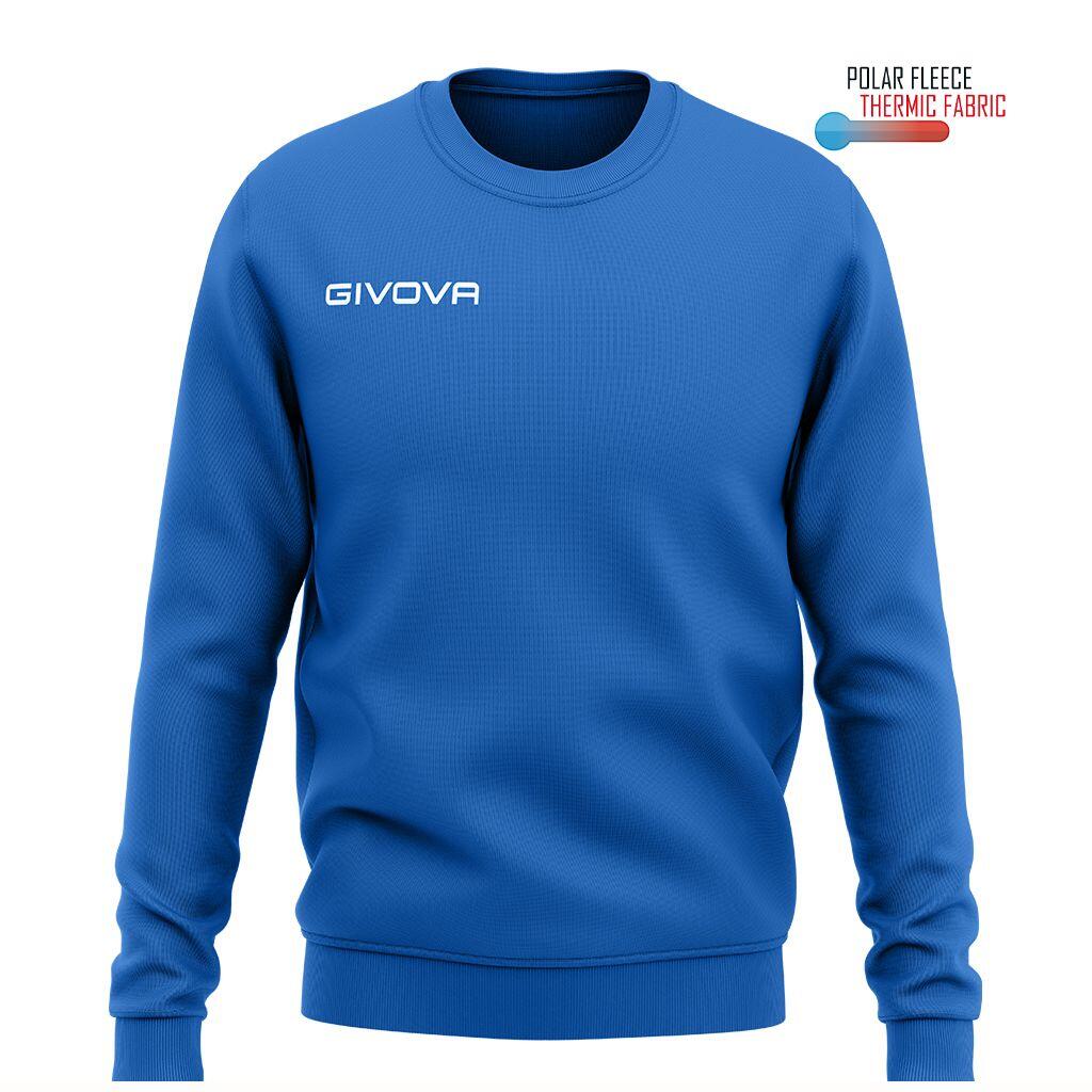 Bluza sportowa Givova Polarfleece One Blue