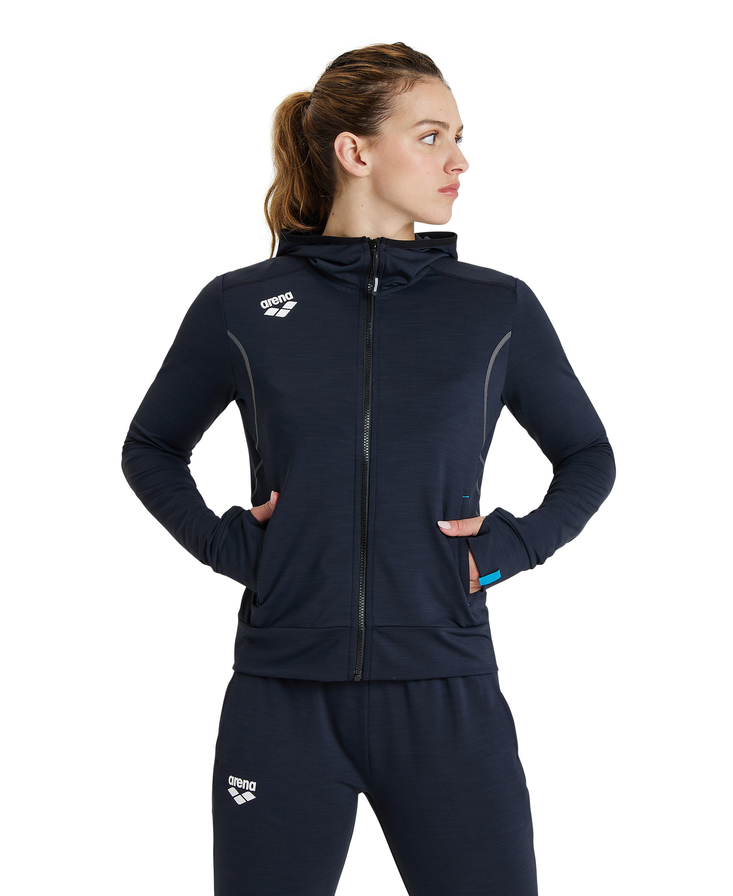 Bluza damska z kapturem Arena Spacer