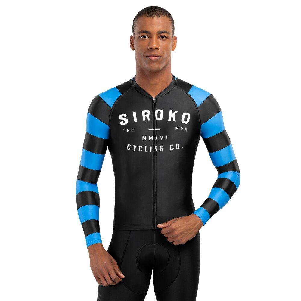 Męska koszulka rowerowa z krótkim rękawem Kolarstwo Siroko M2 Legend
