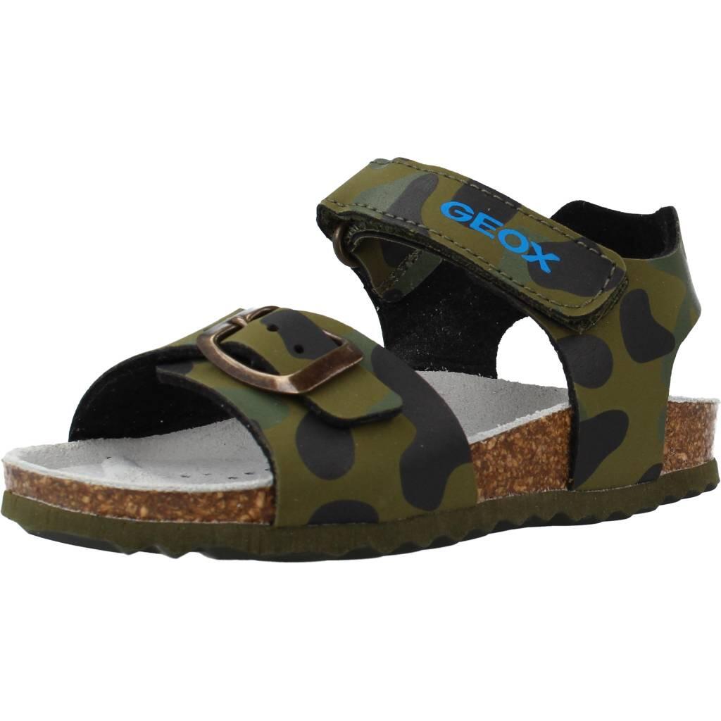 Sandały GEOX B SANDAL CHALKI BOY Zielony